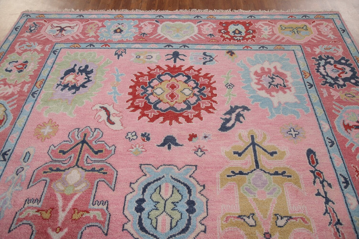 Vivian Hand Knotted Oushak Rug