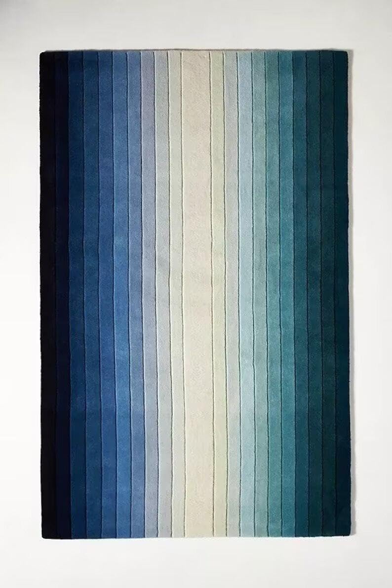 Maximus Modern Rug - Blue