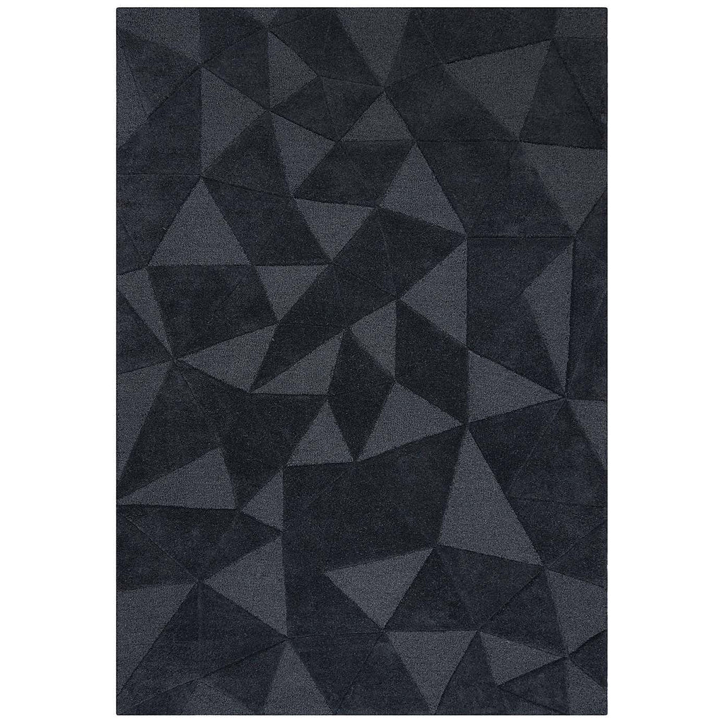 Grey Modern Hand Tufted Area Rug for Living Room & Bedroom