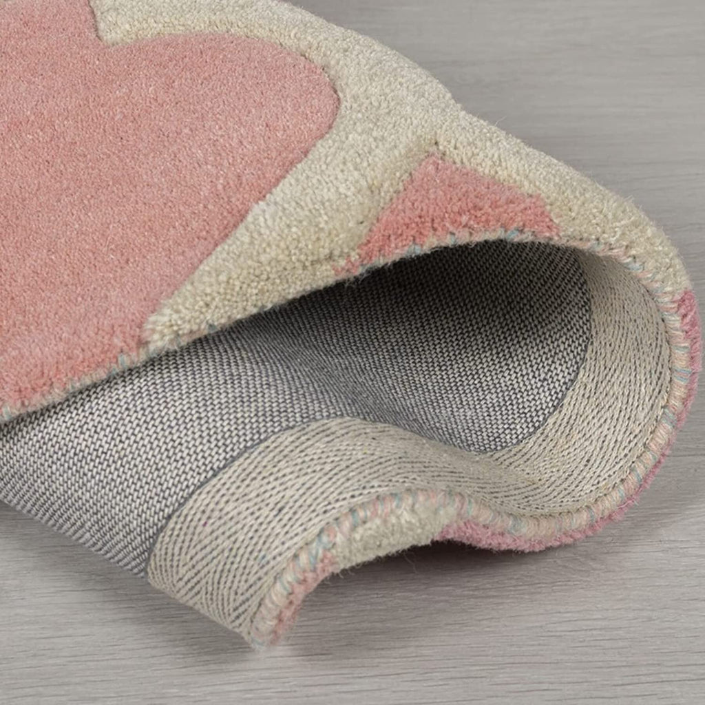 Rosella Multicolor Hand Tufted Wool Round Rug for Living Room and Bedroom