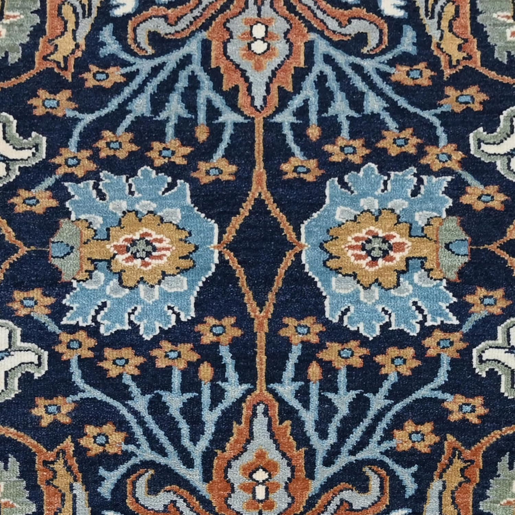 Premium Vintage Hand Knotted Area Rug - Multicolor