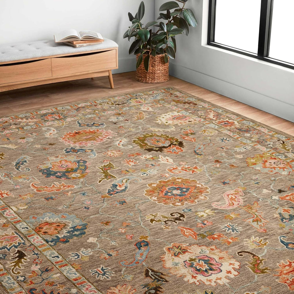 Multicolor Premium Hand Knotted Area Rug for Living Room & Bedroom