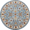 Persian Design Round Table Rug
