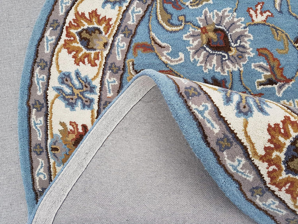 Persian Design Round Table Rug