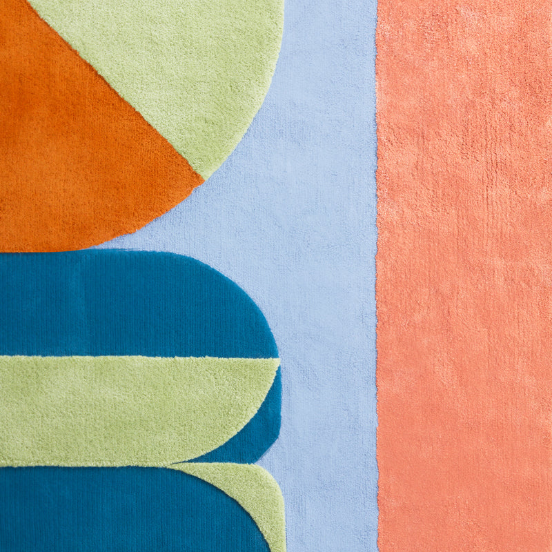 Irregular Shape Modern Rug