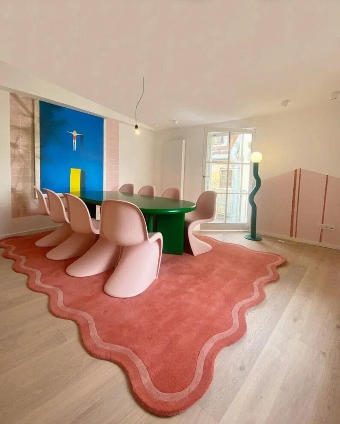 Scalloped Rug