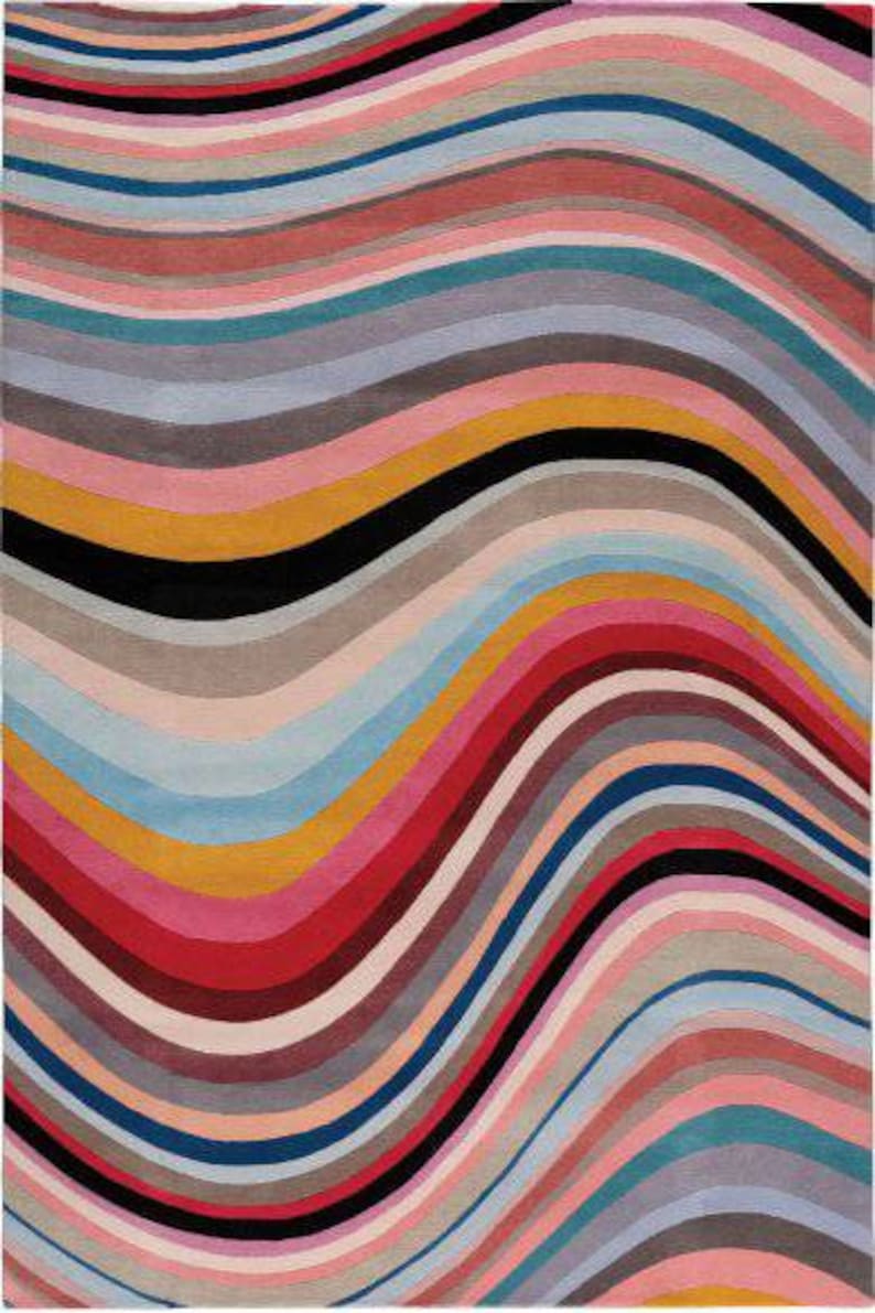 Irregular Shape Modern Rug