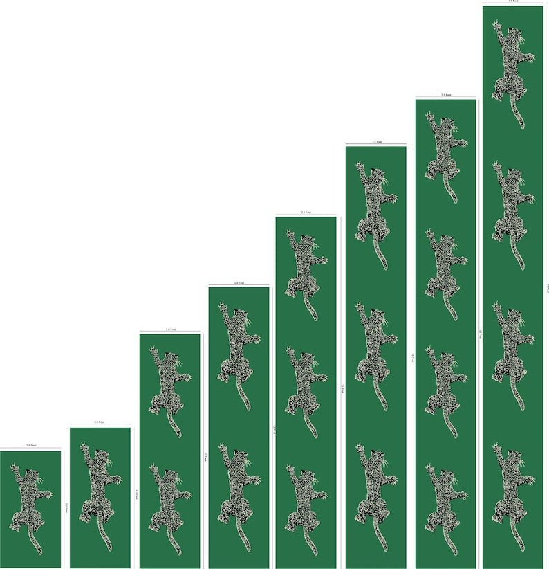Climbing Leopard Runner Rug