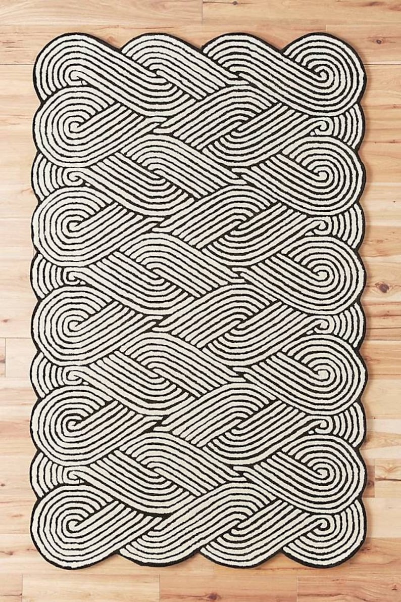 Stripe Modern Rug