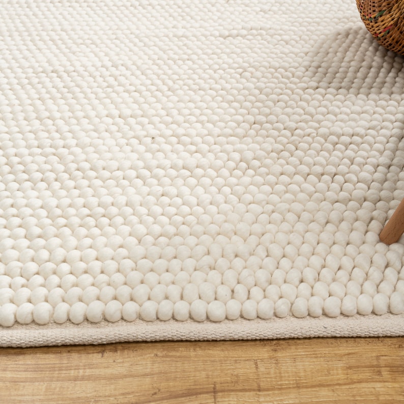 Handwoven Wool Area Rug
