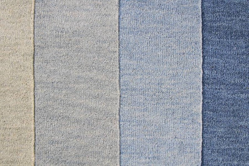 Maximus Modern Rug - Ocean Blue