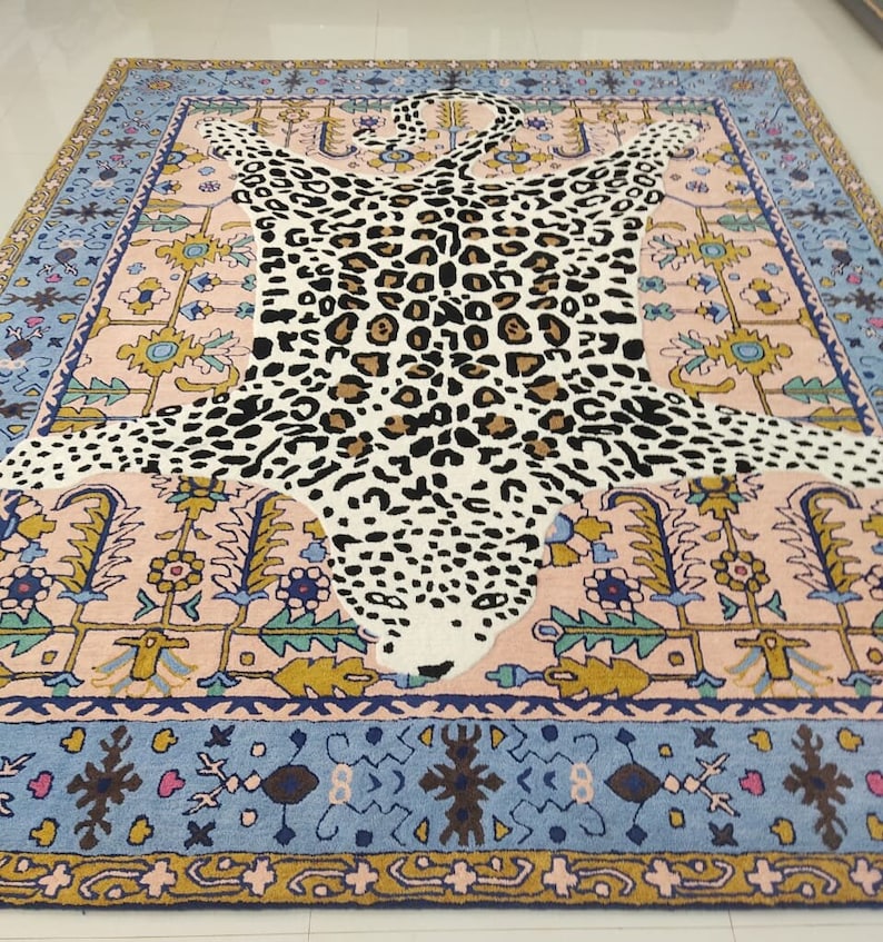 Leopard Persian Design Rug