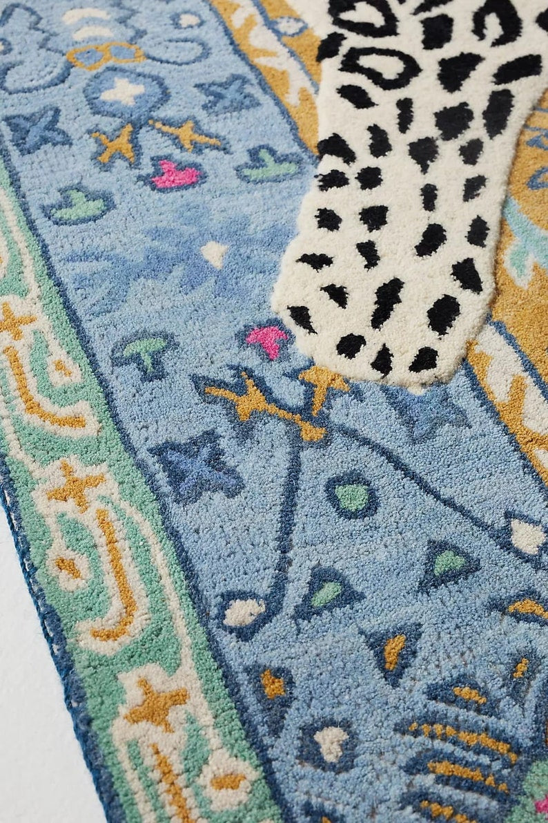 Leopard Persian Design Rug