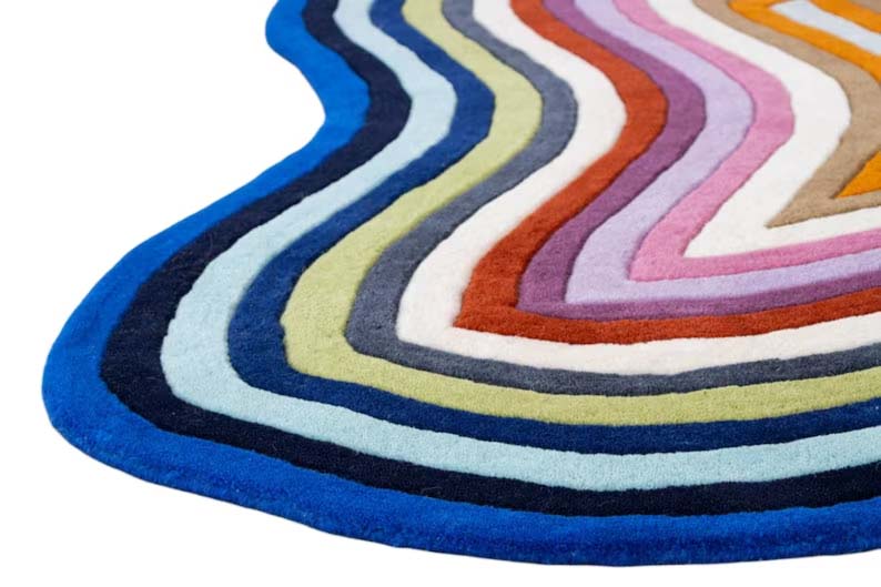 Odd Shape Modern Rug