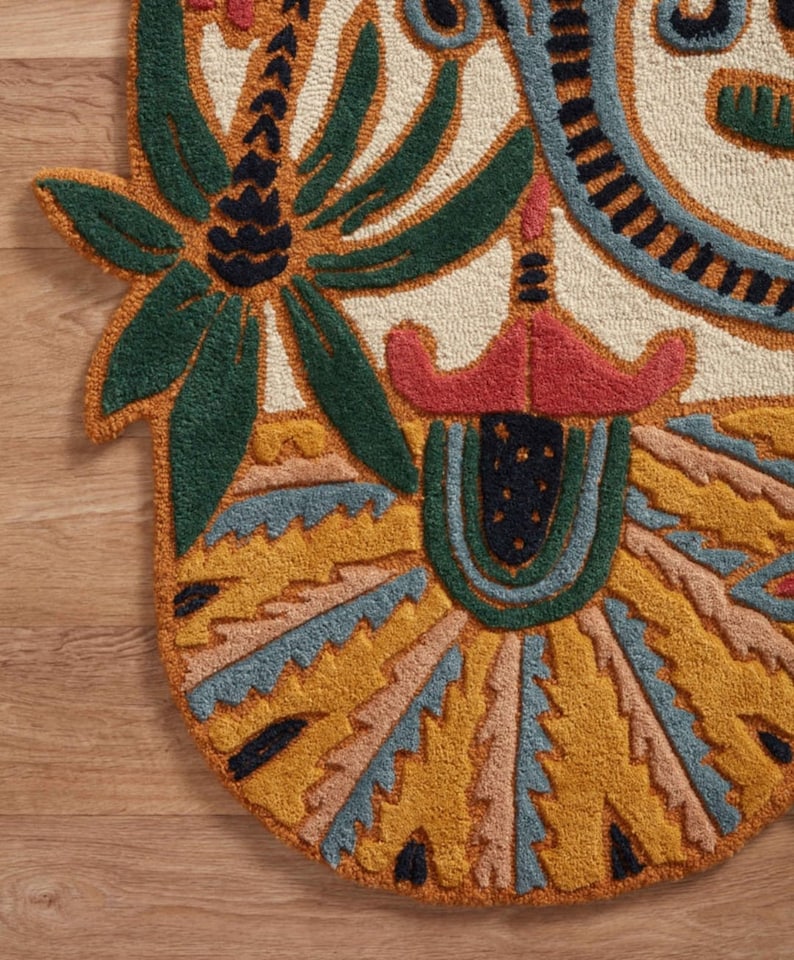 Loloi Optimism Hand Tufted Floral Area Rug for Living Room & Bedroom