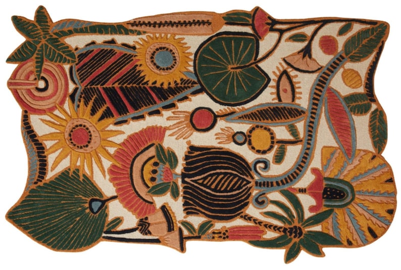 Loloi Optimism Hand Tufted Floral Area Rug for Living Room & Bedroom