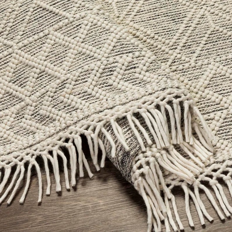 Handwoven Wool Area Rug
