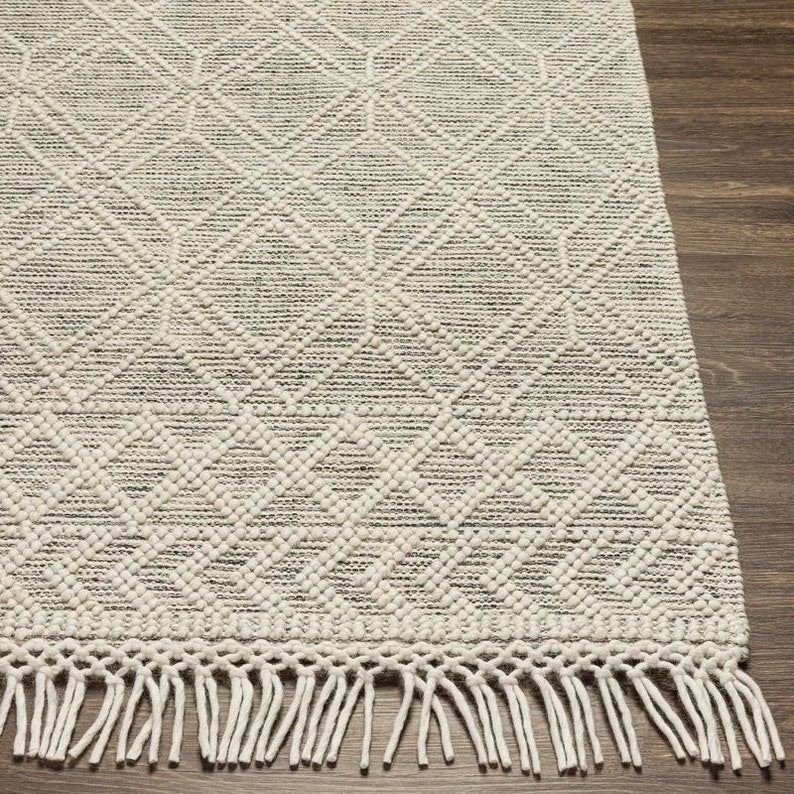Handwoven Wool Area Rug