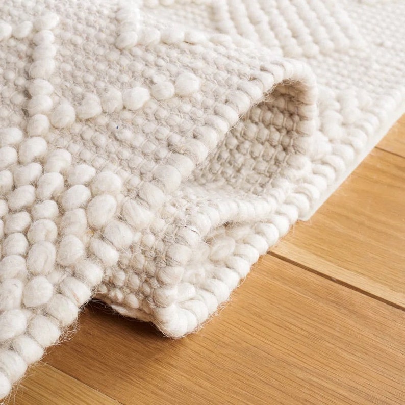Whispering Chevron - Handwoven Wool Area Rug
