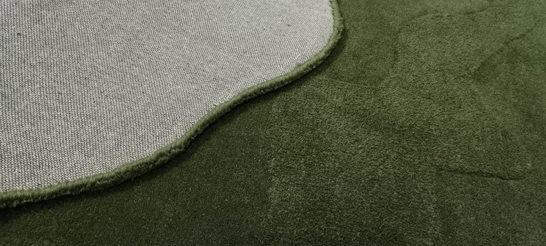 Irregular Shape Unique Modern Rug