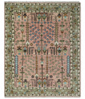 Vivian Hand Knotted Oushak Rug