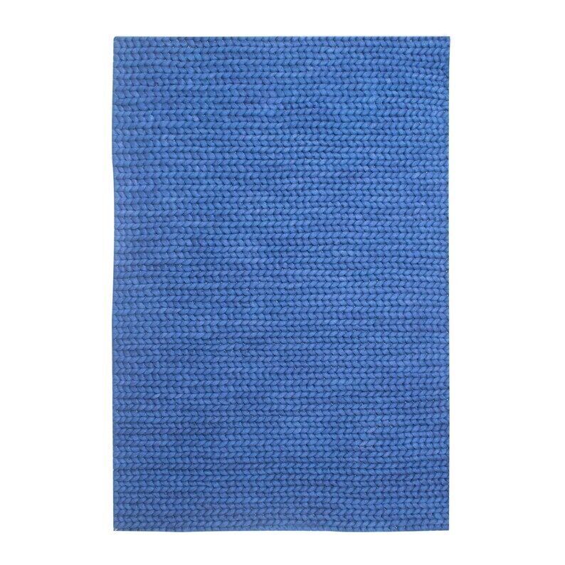 Hand Knitted Wool Area Rug