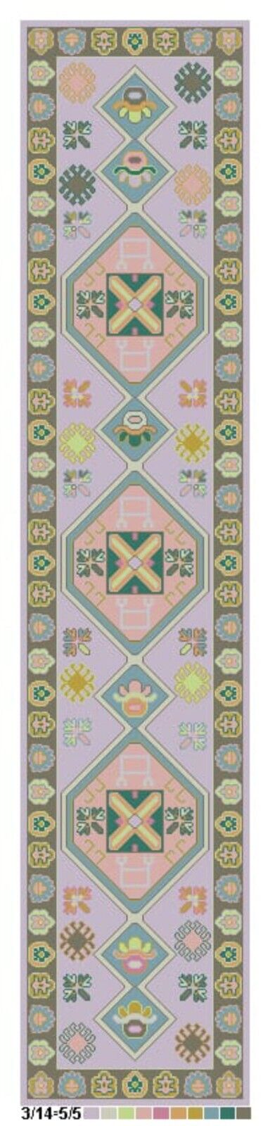 Vivian Hand Knotted Oushak Rug