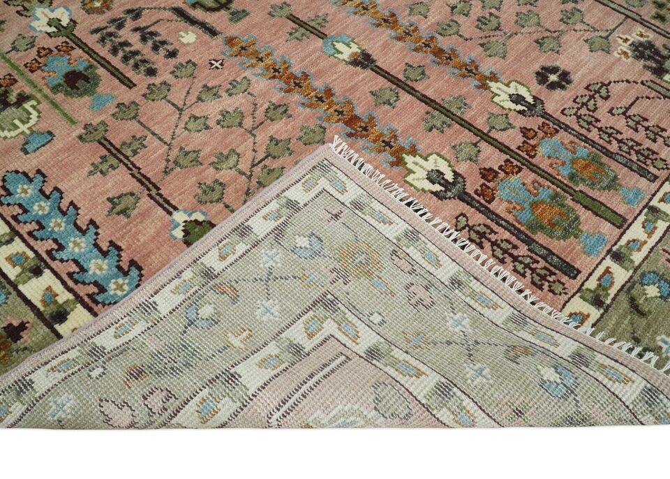 Vivian Hand Knotted Oushak Rug