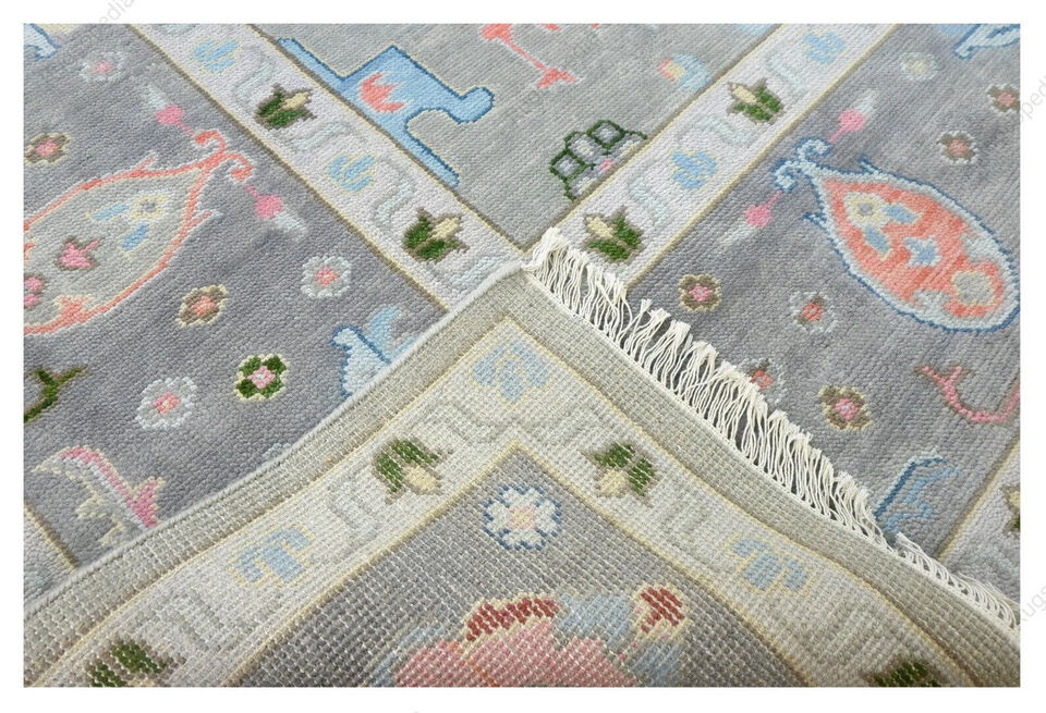 Vivian Hand Knotted Oushak Rug