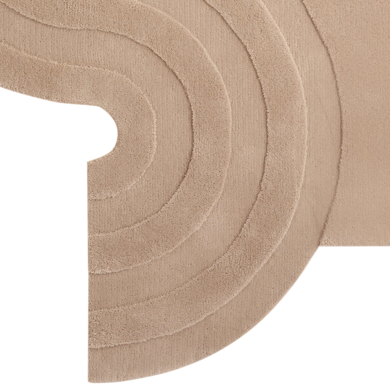 Irregular Shape Modern Rug