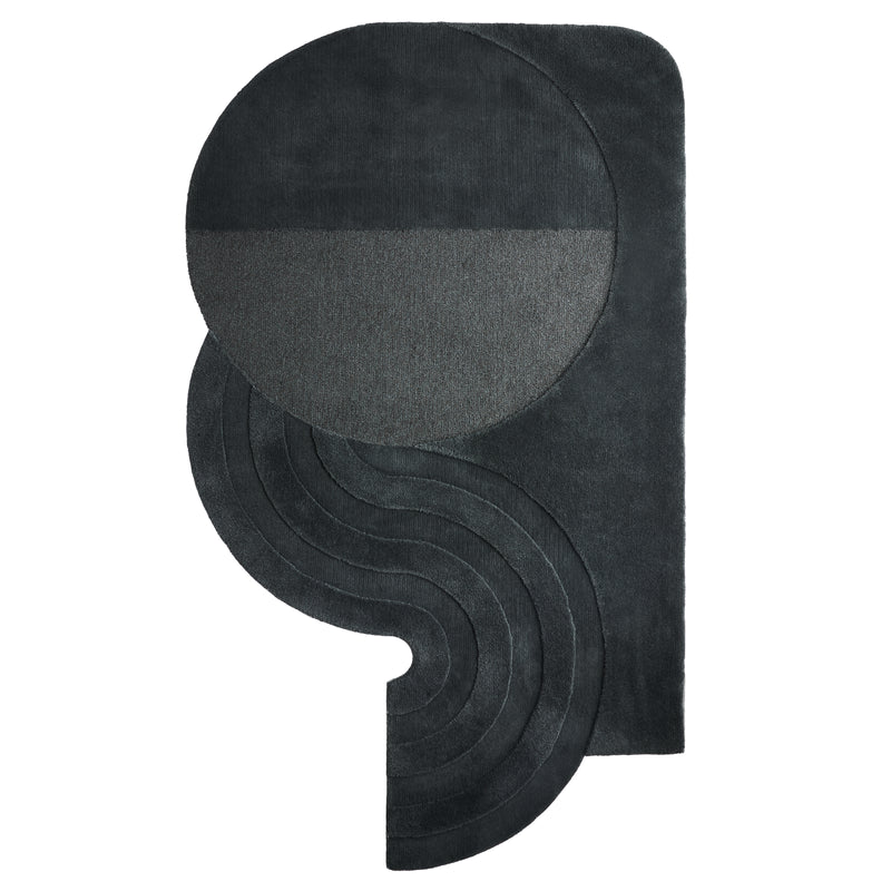 Irregular Shape Modern Rug